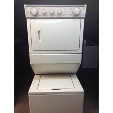 Twin is installed, repaired, and has parts replaced. Whirlpool Thin Twin Stack Full Size 27 Inch 368 Denver Washer Dryer