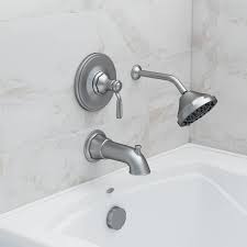 shower faucet in vibrant brushed nickel