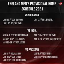 Stream india vs england cricket live. Ecb Announce Plans For 2021 India To Tour England