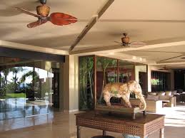 outdoor furniture and ceiling fans in