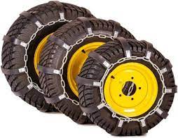 rubber tire chains for tractors