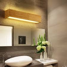 Modern Led Indoor Wall Lamps Wooden Mirror Bathroom Light Vanity Lights Fixture Make Up Luminaire Japan Design Warm Home Decor Led Indoor Wall Lamps Aliexpress