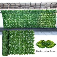 Uv Garden Plant Fence Artificial Leaf