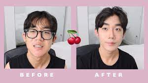 korean male makeup transformation 남