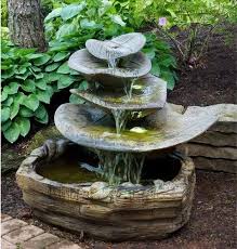 Easy Three Tier Stone Fountain For