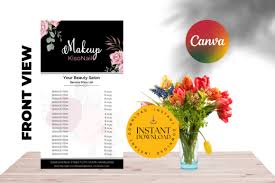 canva make up list grafik