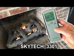 A Skytech Fireplace Remote Control