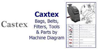 castex parts by machine diagram