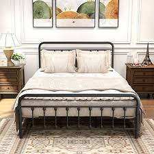 Dumee Metal Queen Bed Frame With