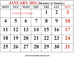 Download yearly calendar 2021, weekly calendar 2021 and monthly calendar 2021 for free. 2021 Calendar Template Free Printable Calendar Com