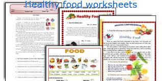A) correct b) incorrect 3. Healthy Food Worksheets