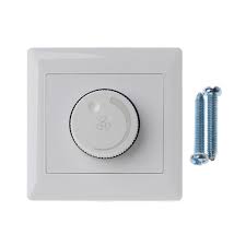 Standard dimmer switches should never be used to control the fan motor on a ceiling fan because the dimmer could damage the fan motor, or overheat and start a fire. 220v 10a Adjustment Ceiling Fan Speed Control Switch Wall Button Dimmer Switch Buy At A Low Prices On Joom E Commerce Platform