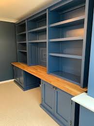 Office Desk Library Wall Cabinets