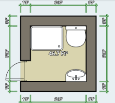Help With Tiny Basement Bathroom Design