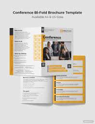 free conference brochure template