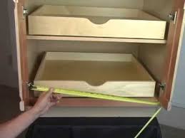 A deep, wide drawer does have a limit in size. Diy Rollout Shelf Measure Guide Youtube