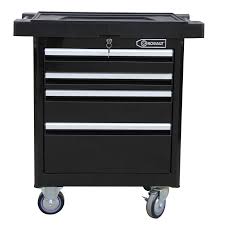 4 drawer steel rolling tool cabinet