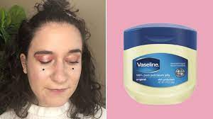 vaseline eye makeup hack