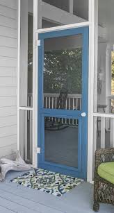 Screen Doors Solid Vinyl Wood And