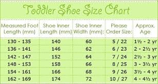 Image Result For Shoe Uk Size Chart Width And Length