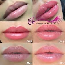 cosmetic lips blush tattoo