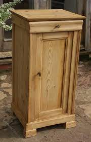 Antique Pine Bedside Cabinets Flash