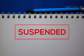 suspension of an employee rules