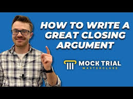 closing argument in mock trial