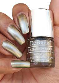 debelle gel nail lacquer metallic rust gold nail polish 8 ml rustique gold