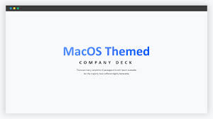 mac style powerpoint template slidebazaar