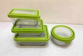food storage container with lids