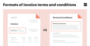 invoice terms and conditions