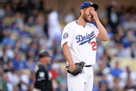 Image result for CLAYTON KERSHAW SLIPPING