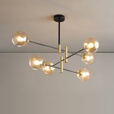 Best Offer 5ec3fb Nordic Glass Ball Chandelier Lighting Modern Living Room Chandelier Creative Hanging Light Home Indoor Branch Suspension Lamp Cicig Co