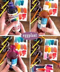 Color Mixing With Liquid Watercolor