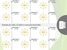 20 free wedding seating chart templates