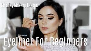 beginner eye liner makeup tips tricks