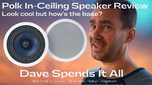polk in ceiling speaker review rc80i