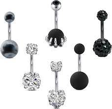 silver belly on rings for women