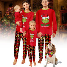 luxi plus size family christmas pajamas
