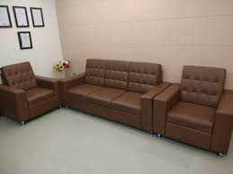 standard sofa set for office size