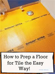 To install the subfloor, whether it is the primary or secondary layer, you will need to accurately measure the length and width of your built up shower pan always consult a professional contractor in your area to ensure that your bathroom or kitchen remodel follows the state and local building codes. Condo Blues How To Prep A Wood Subfloor For New Tile