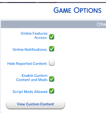 the sims 4 automatic disabling of mods
