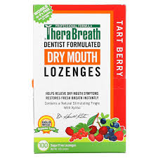 dry mouth lozenges sugar free tart