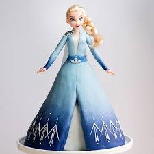 frozen 2 elsa princess cake