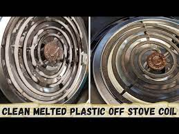 How To Clean Melted Plastic Off Stove