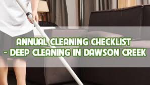 annual cleaning checklist deep