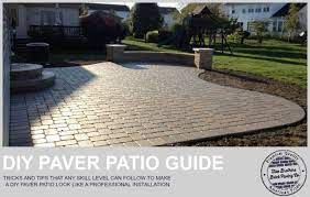 How To Easily Install A Paver Patio