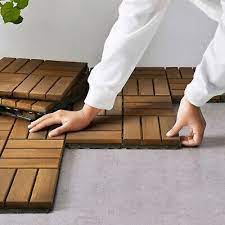 Ikea Runnen Decking Outdoor Deck Tiles