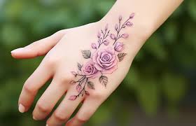 75 rose hand tattoo designs that will